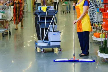 Entreprise de nettoyage centres commerciaux